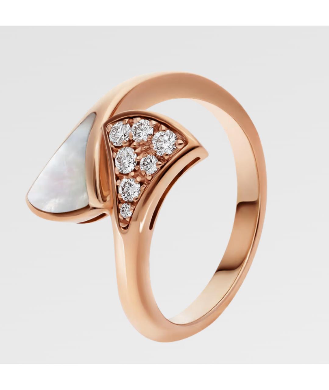 BVLGARI Золотое кольцо из розового золота, фото 8