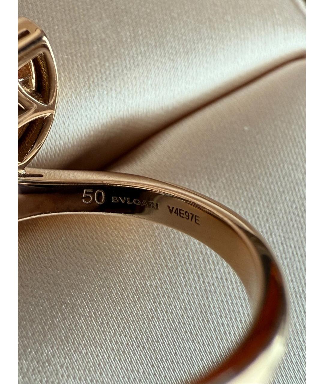 BVLGARI Золотое кольцо из розового золота, фото 5
