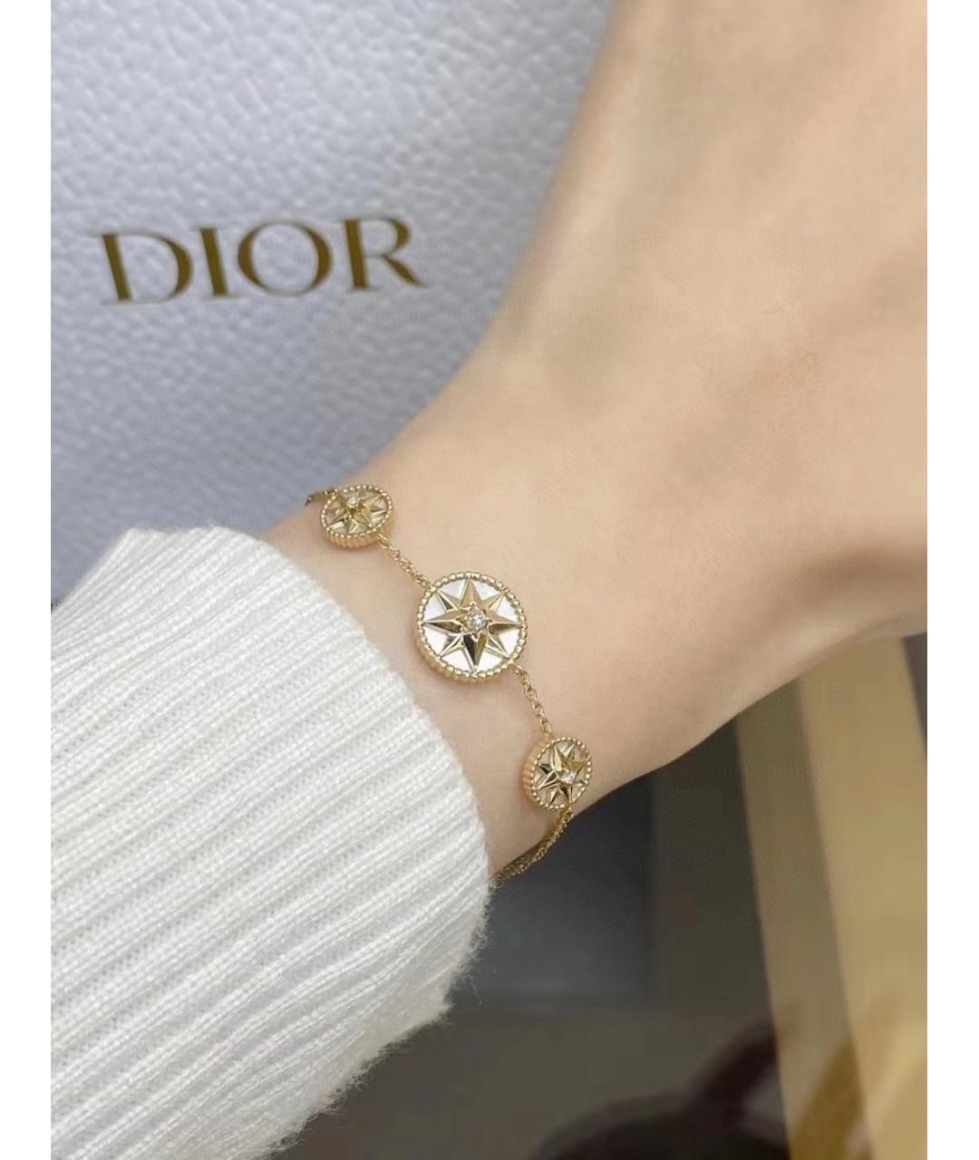 CHRISTIAN DIOR Золотой браслет из розового золота, фото 5