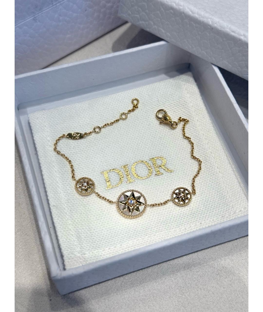 CHRISTIAN DIOR Золотой браслет из розового золота, фото 2