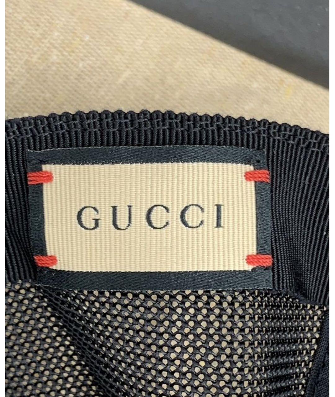 GUCCI Черная кепка/бейсболка, фото 4
