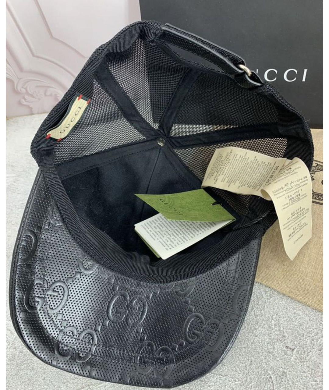 GUCCI Черная кепка/бейсболка, фото 3