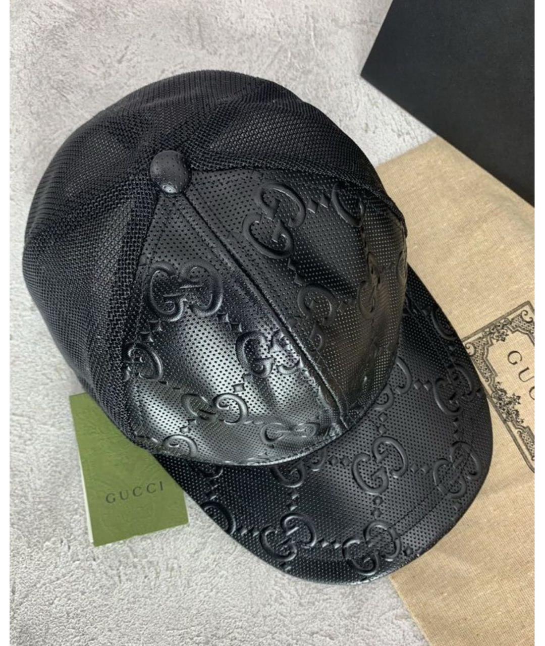 GUCCI Черная кепка/бейсболка, фото 2