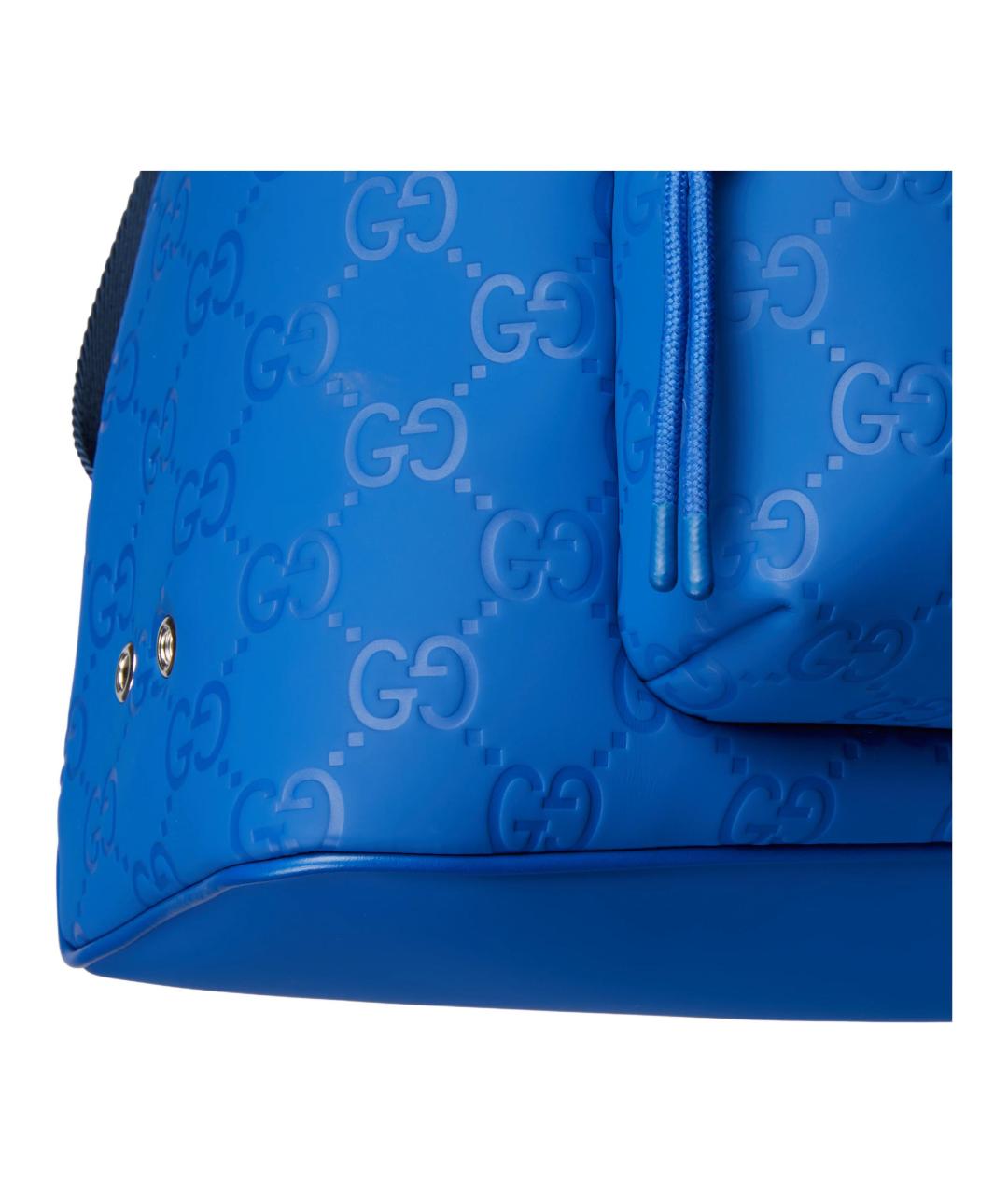 GUCCI Синий рюкзак, фото 6