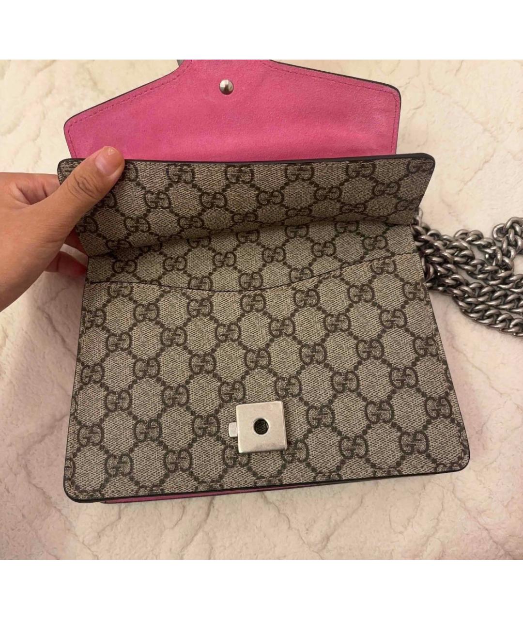 GUCCI Бежевая сумка через плечо, фото 3