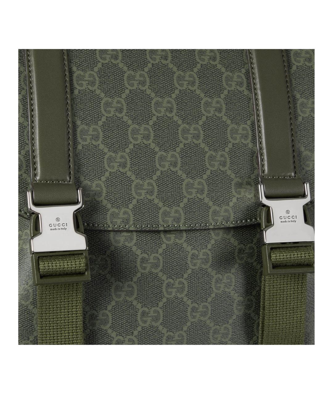 GUCCI Зеленый рюкзак, фото 6