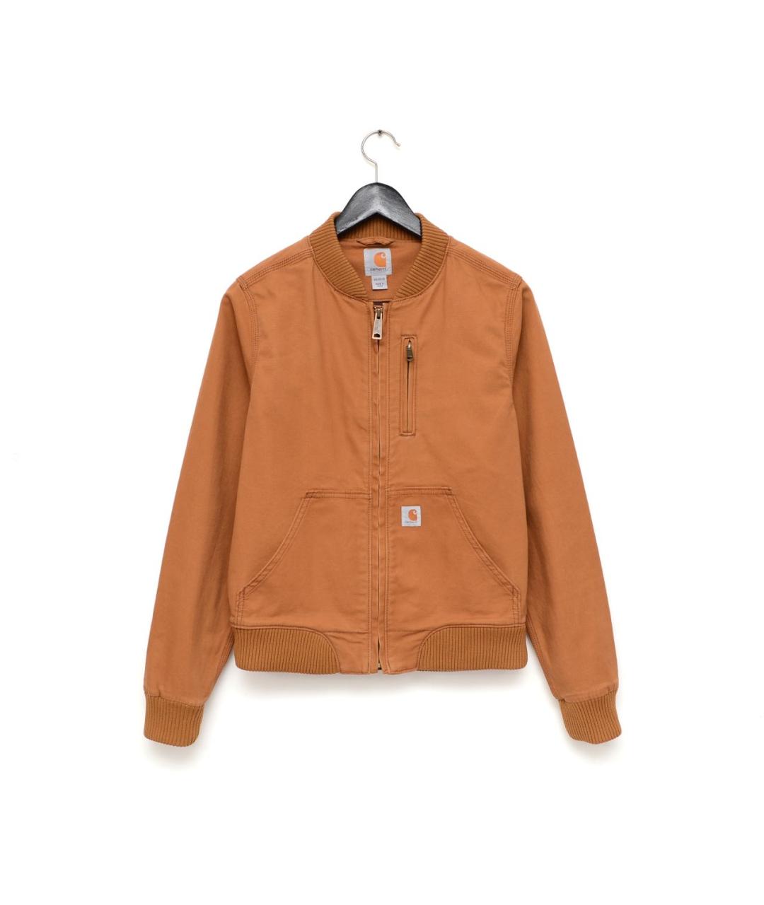 CARHARTT WIP Оранжевая хлопковая куртка, фото 9