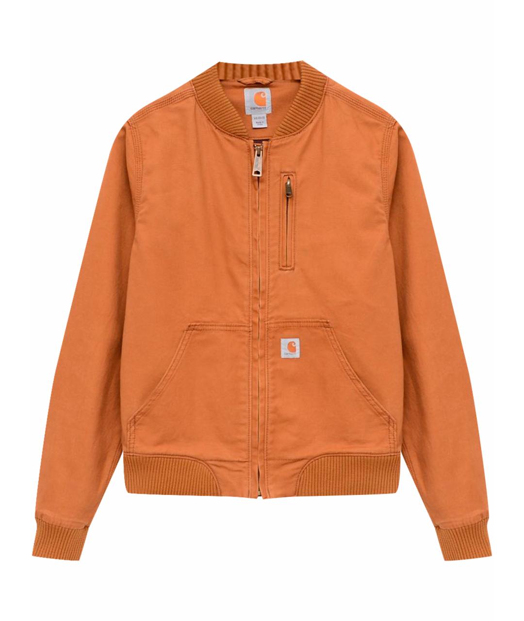 CARHARTT WIP Оранжевая хлопковая куртка, фото 1