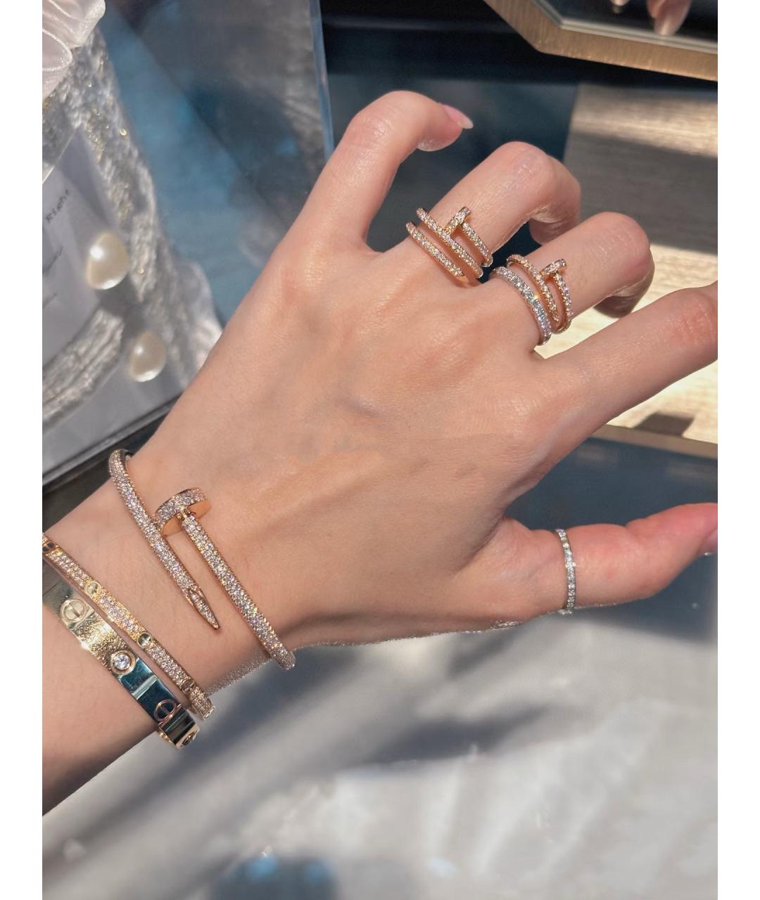 CARTIER Золотое кольцо из розового золота, фото 7