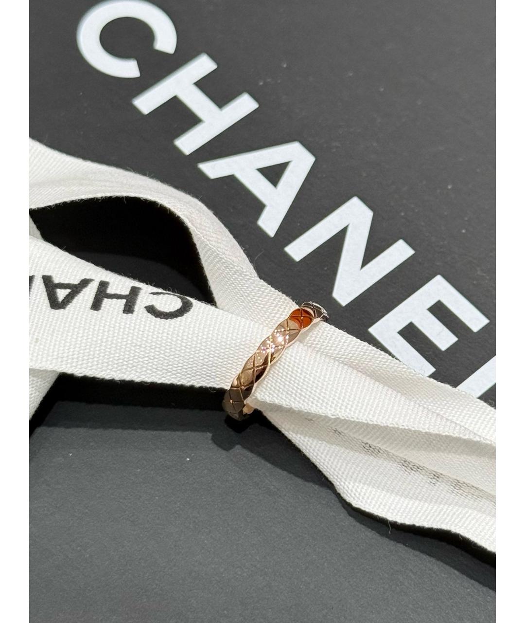 CHANEL Золотое кольцо из розового золота, фото 2