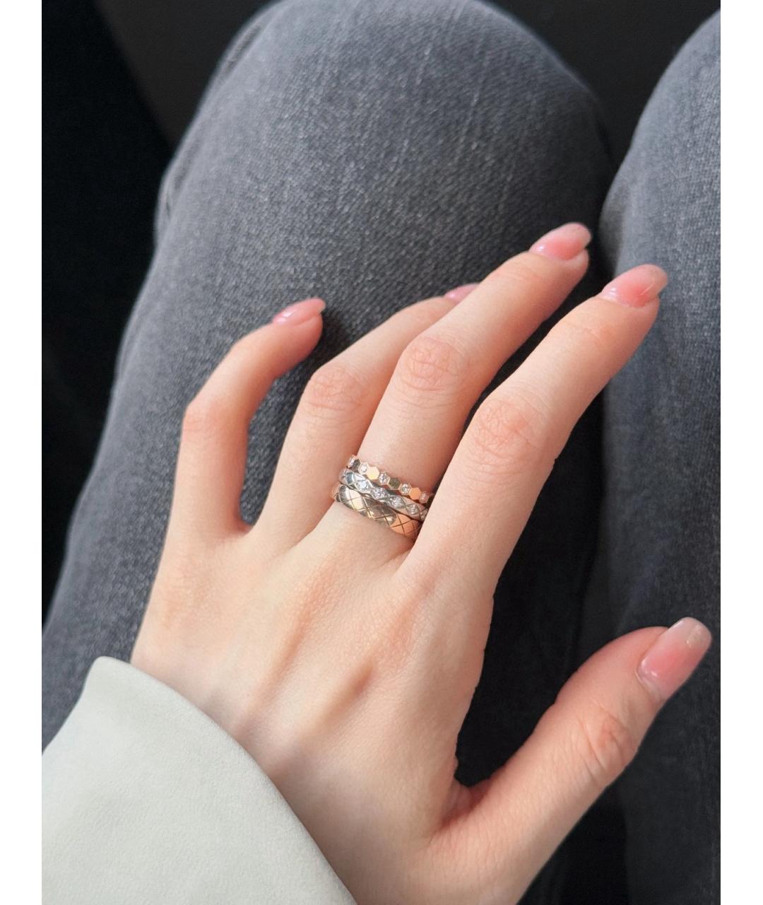 CHANEL Золотое кольцо из розового золота, фото 6