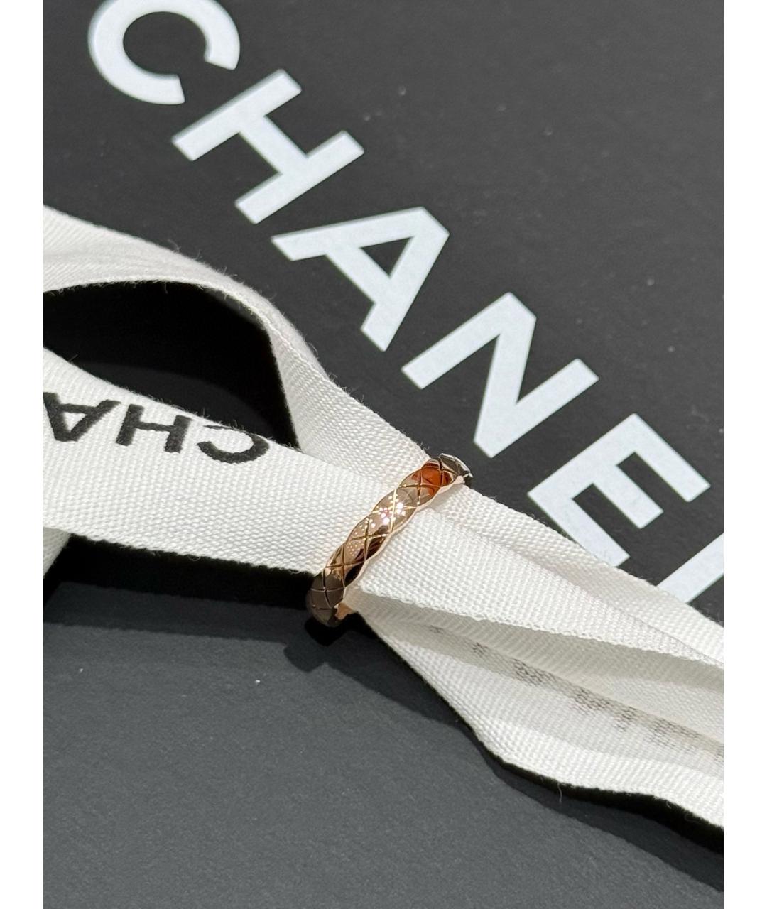 CHANEL Золотое кольцо из розового золота, фото 3