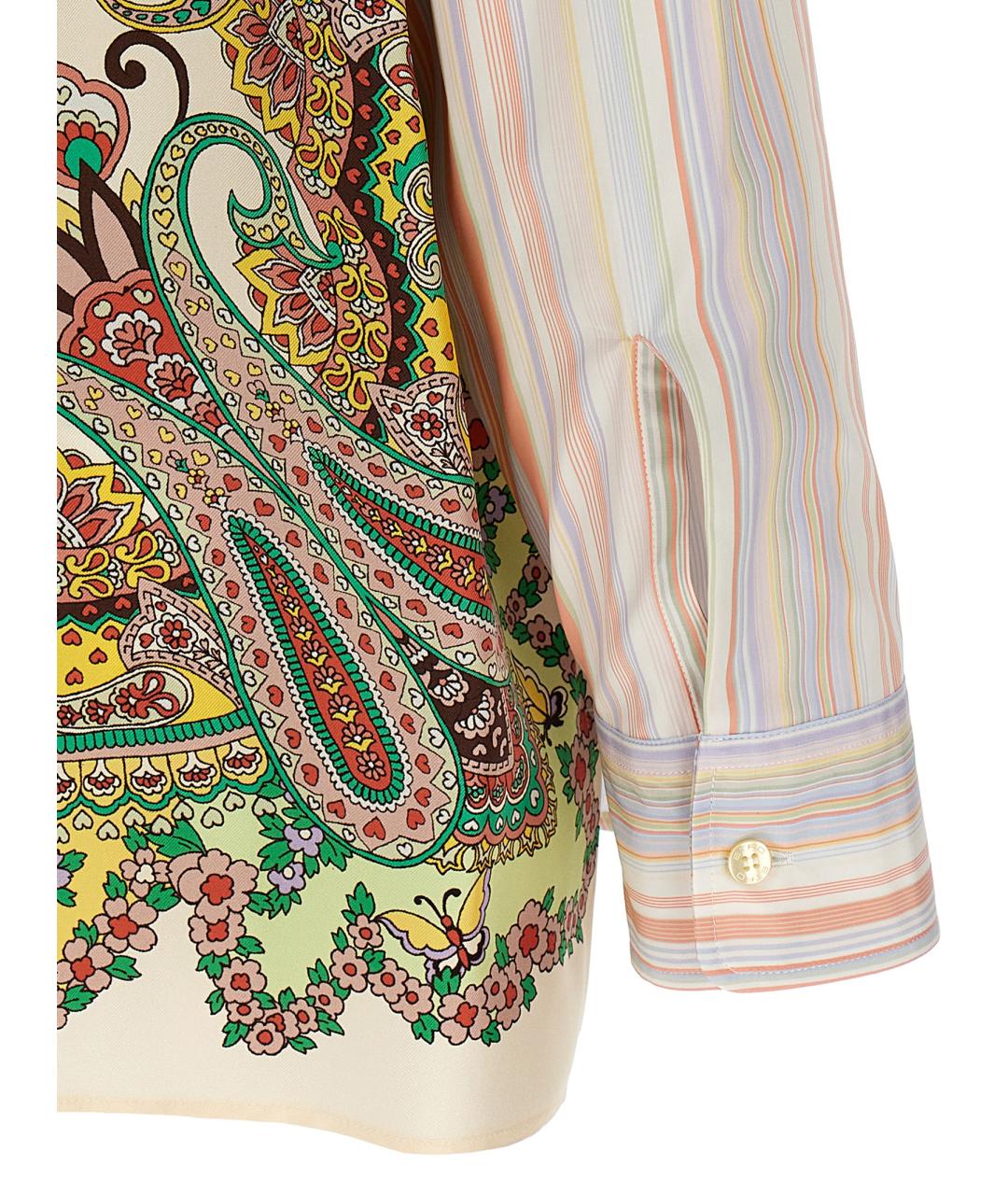 ETRO Мульти хлопковая рубашка, фото 4