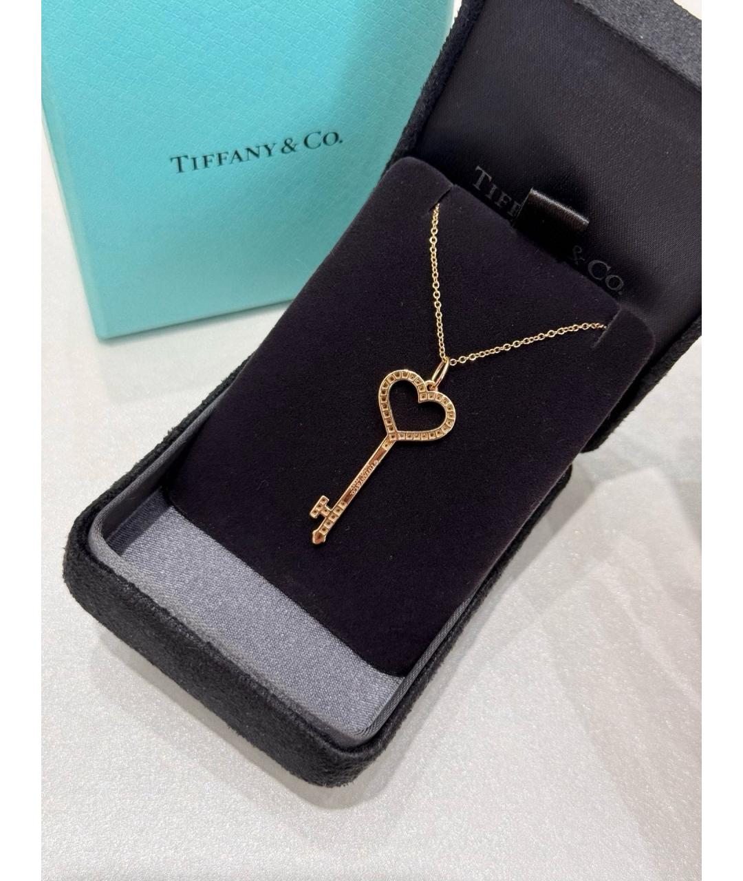 TIFFANY&CO Золотое колье из розового золота, фото 4