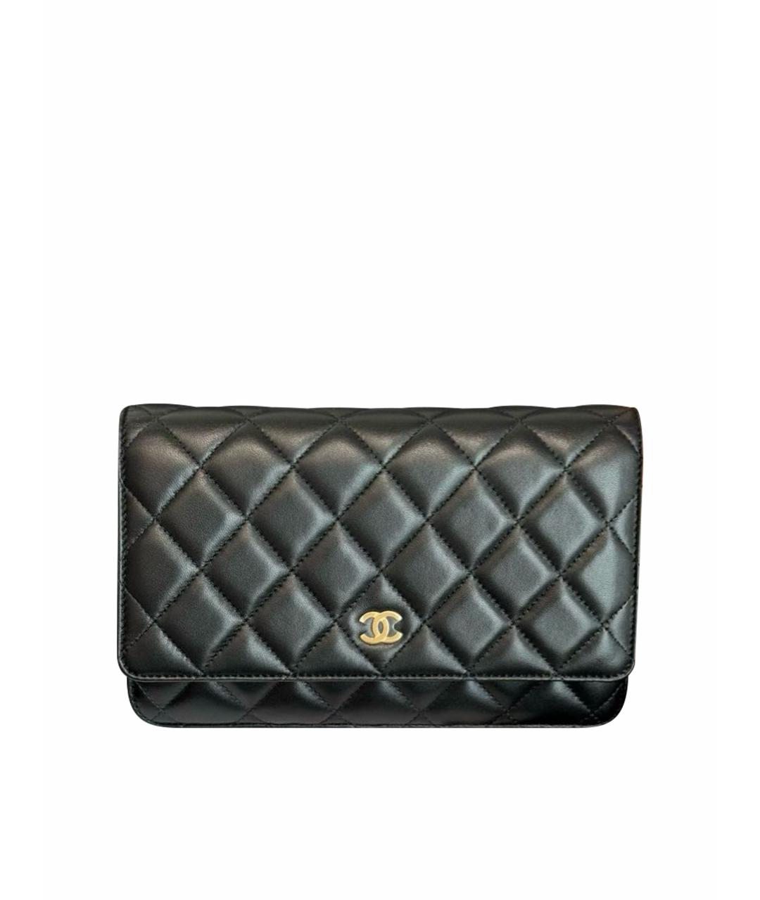 CHANEL Черная кожаная сумка тоут, фото 1
