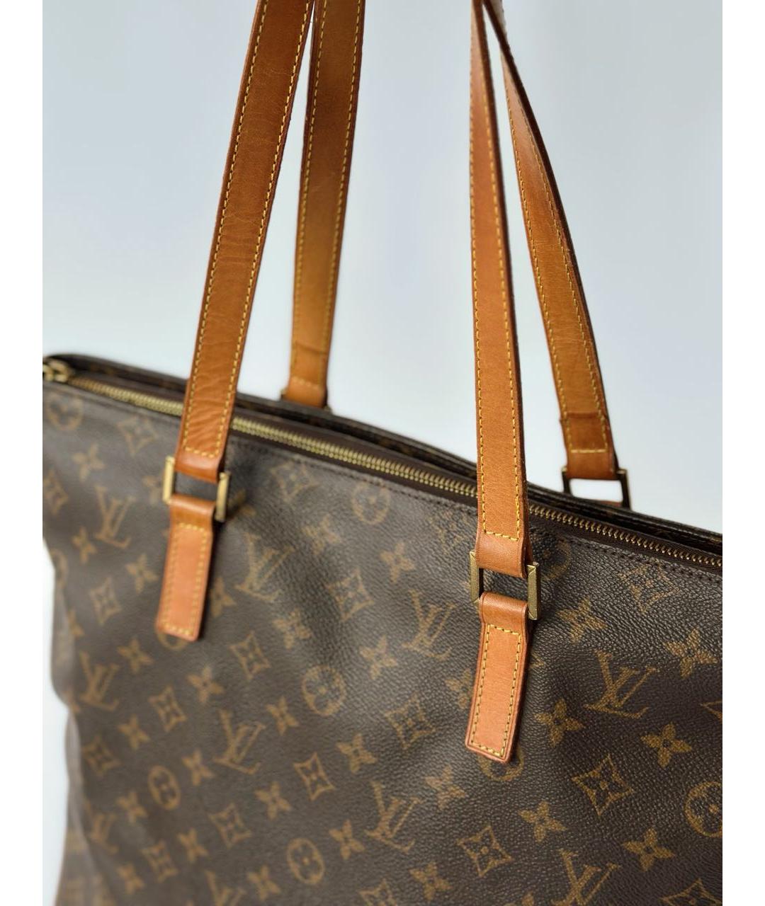 LOUIS VUITTON Коричневая сумка тоут, фото 8