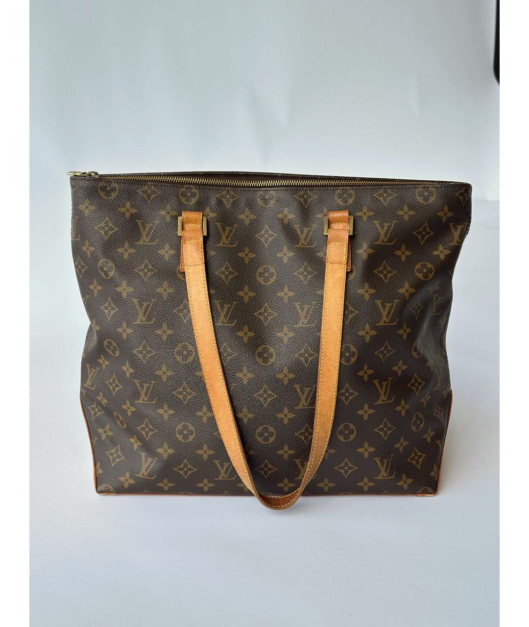 LOUIS VUITTON Коричневая сумка тоут, фото 2