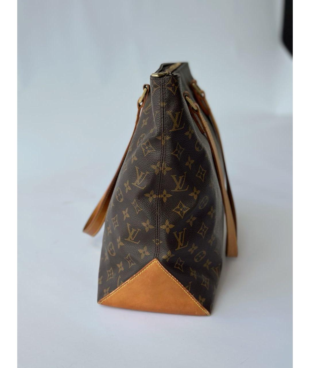 LOUIS VUITTON Коричневая сумка тоут, фото 5