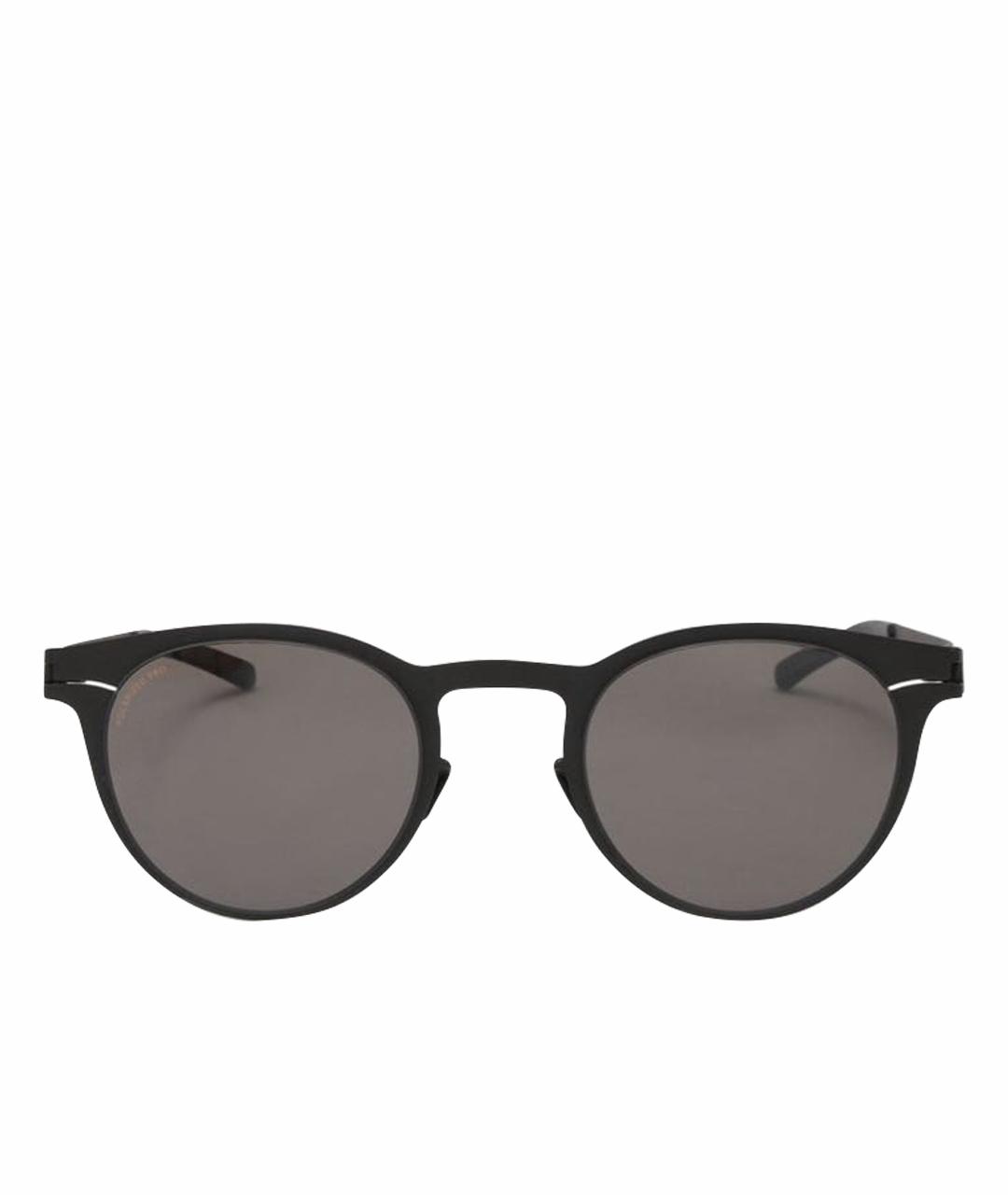 MYKITA Черные металлические солнцезащитные очки, фото 1