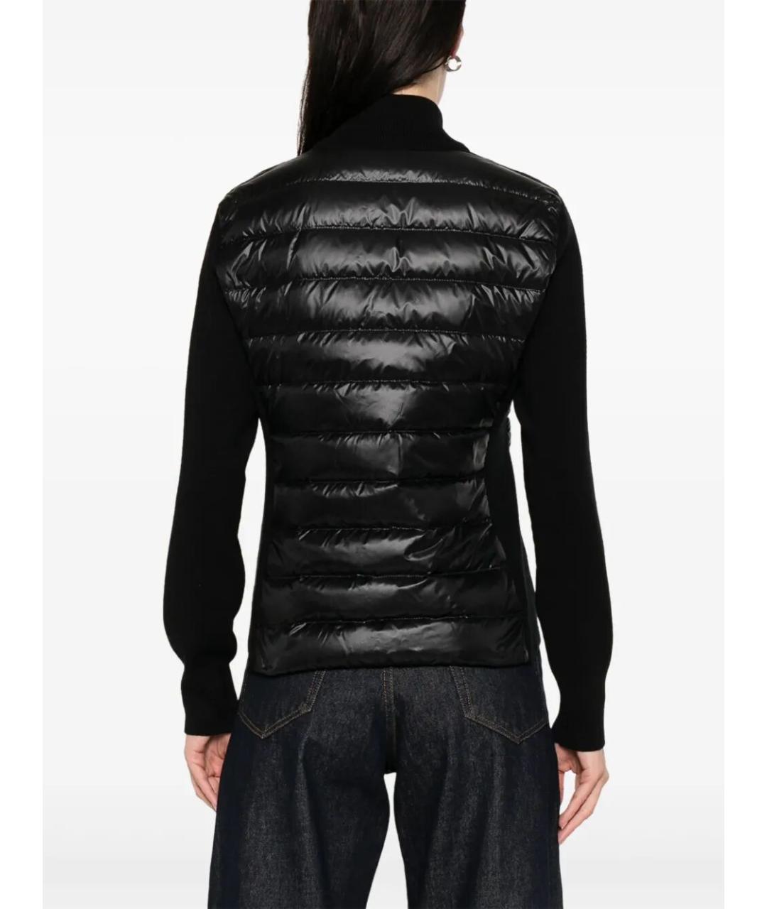 MONCLER Черная куртка, фото 4