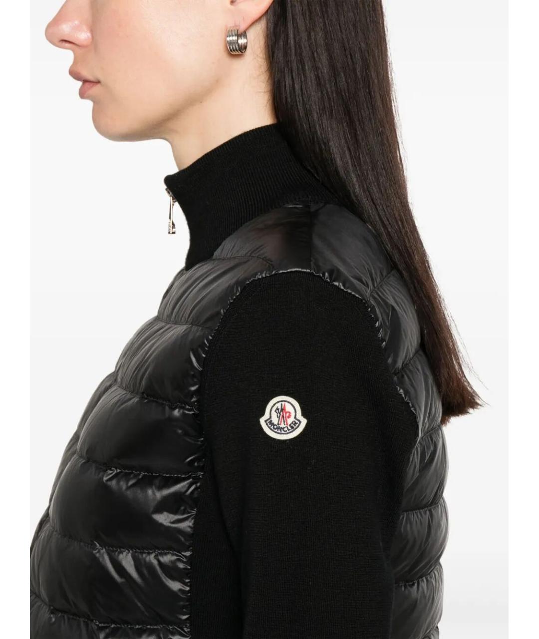 MONCLER Черная куртка, фото 5