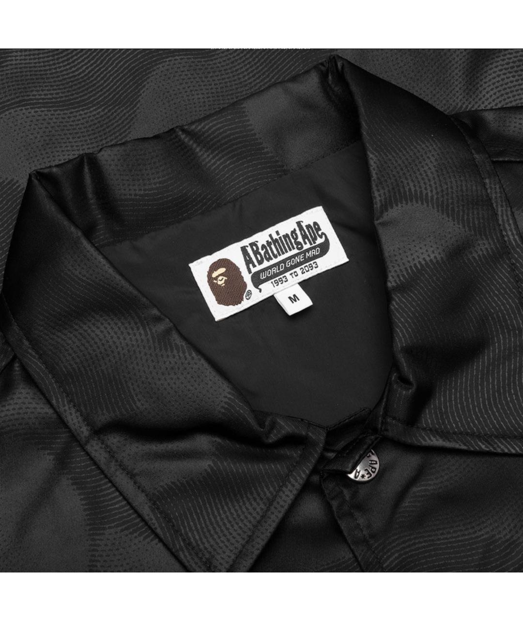 BAPE Черная синтетическая куртка, фото 3