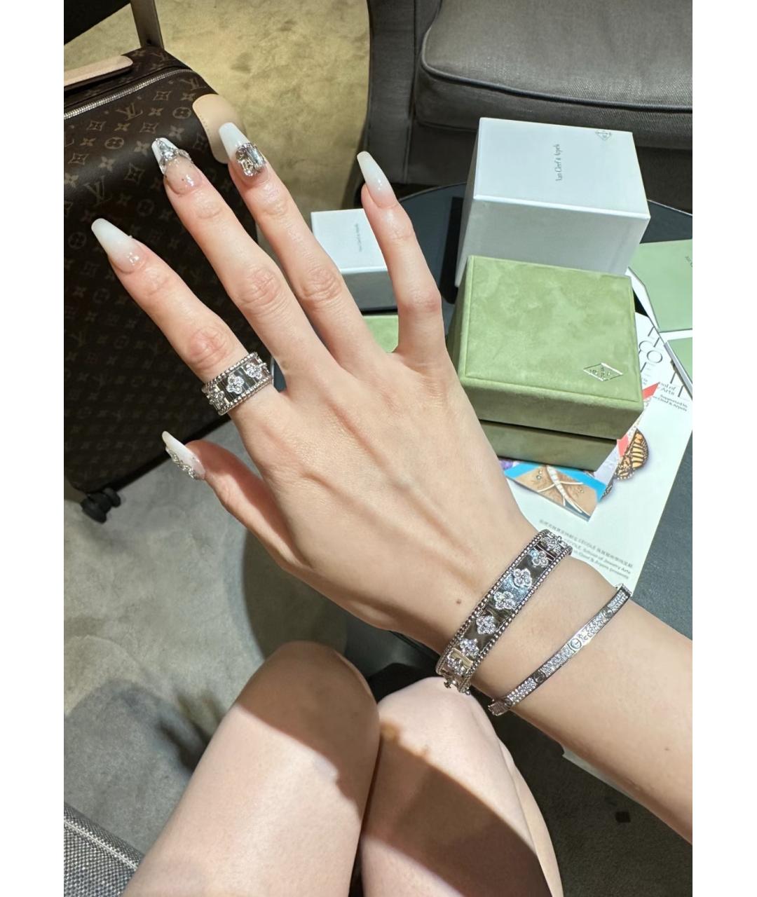 VAN CLEEF & ARPELS Серебряный браслет из белого золота, фото 7