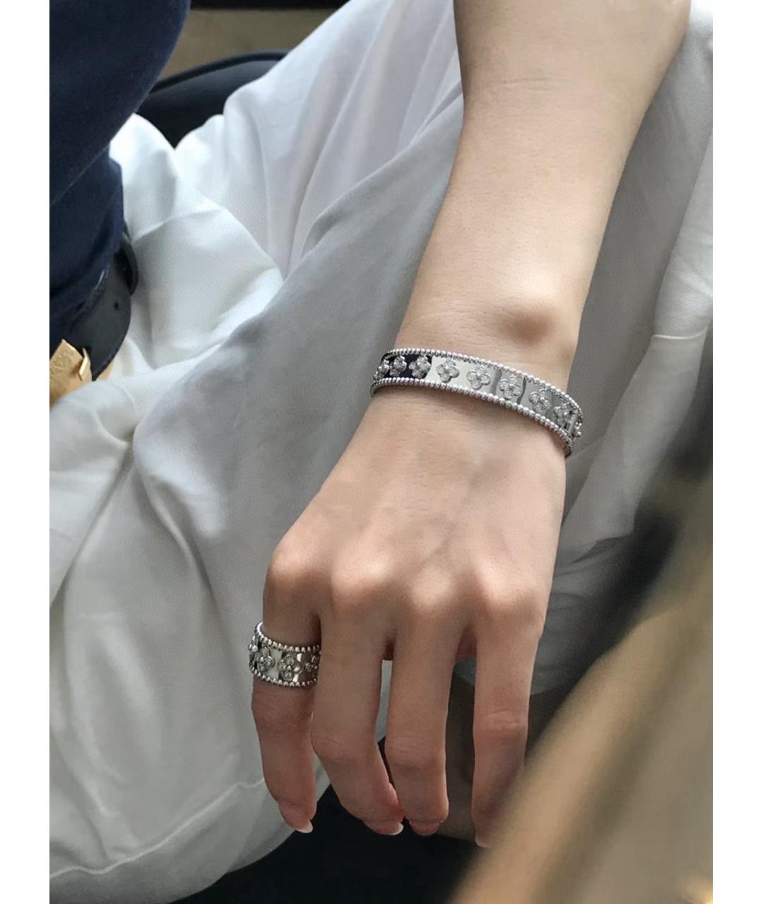 VAN CLEEF & ARPELS Серебряный браслет из белого золота, фото 6