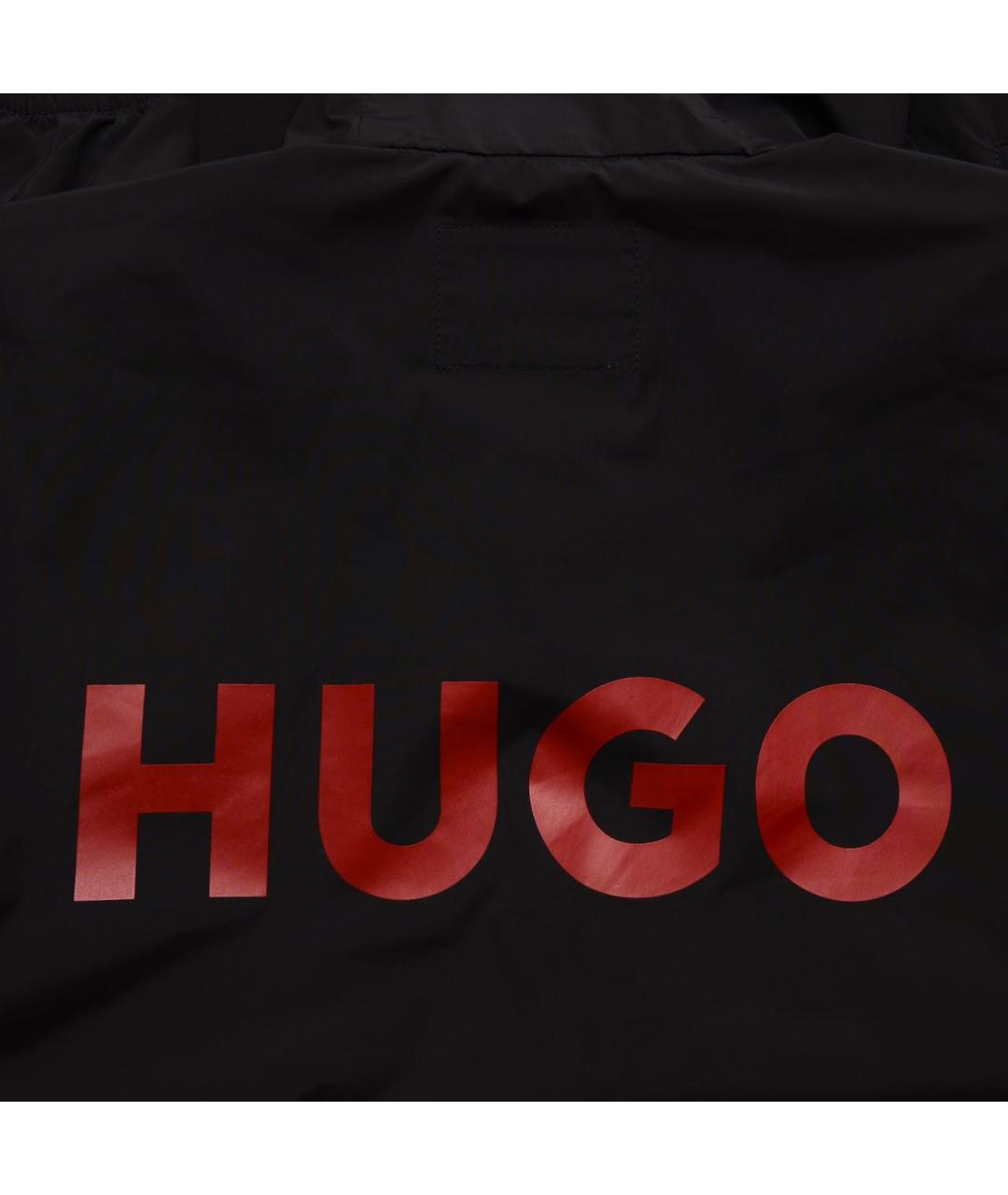 HUGO BOSS Черная полиэстеровая куртка, фото 6