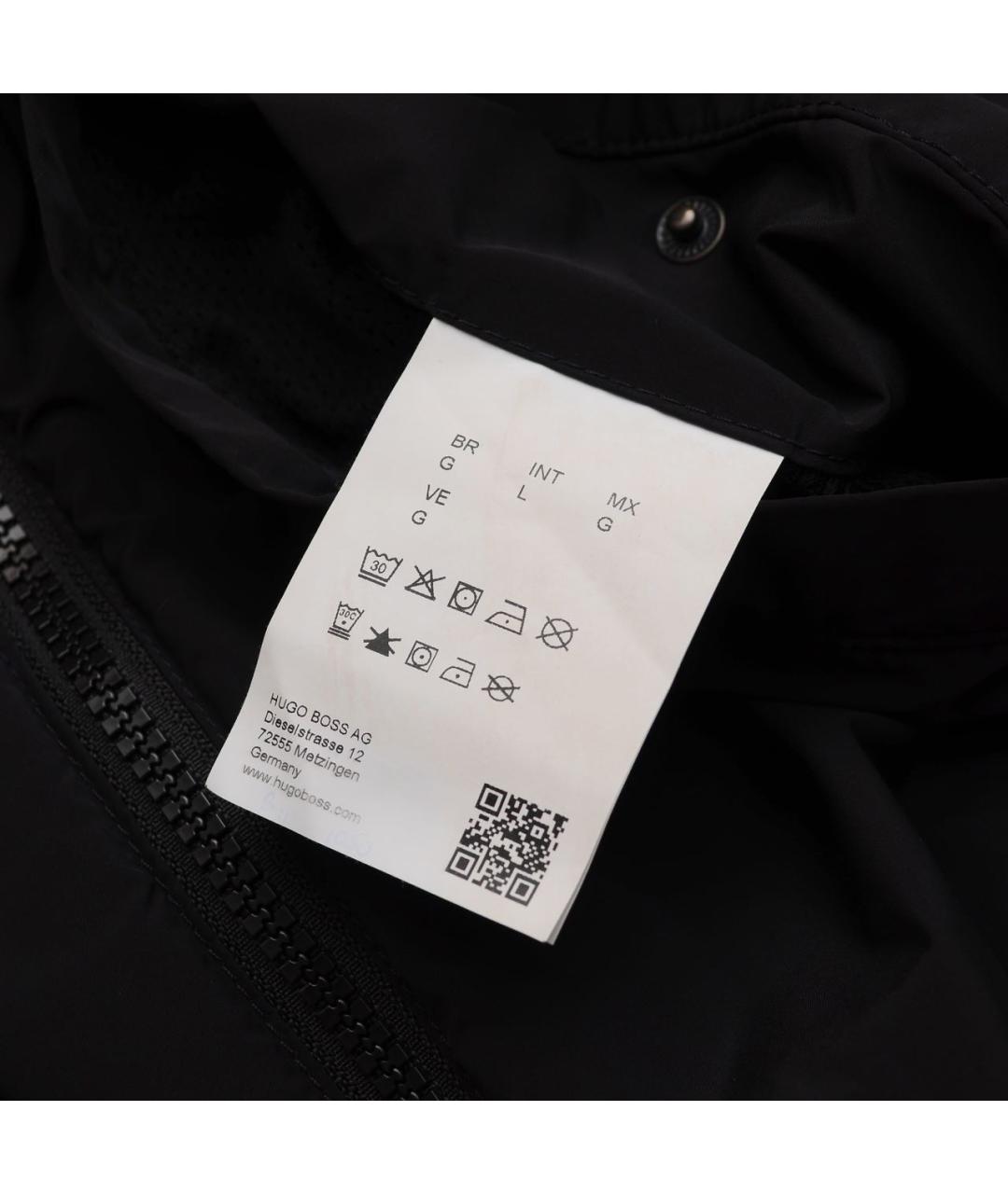 HUGO BOSS Черная полиэстеровая куртка, фото 7
