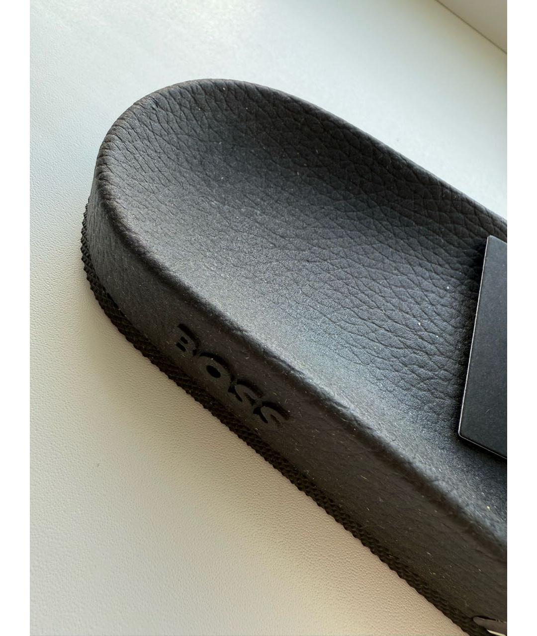 HUGO BOSS Мульти резиновые шлепанцы, фото 2