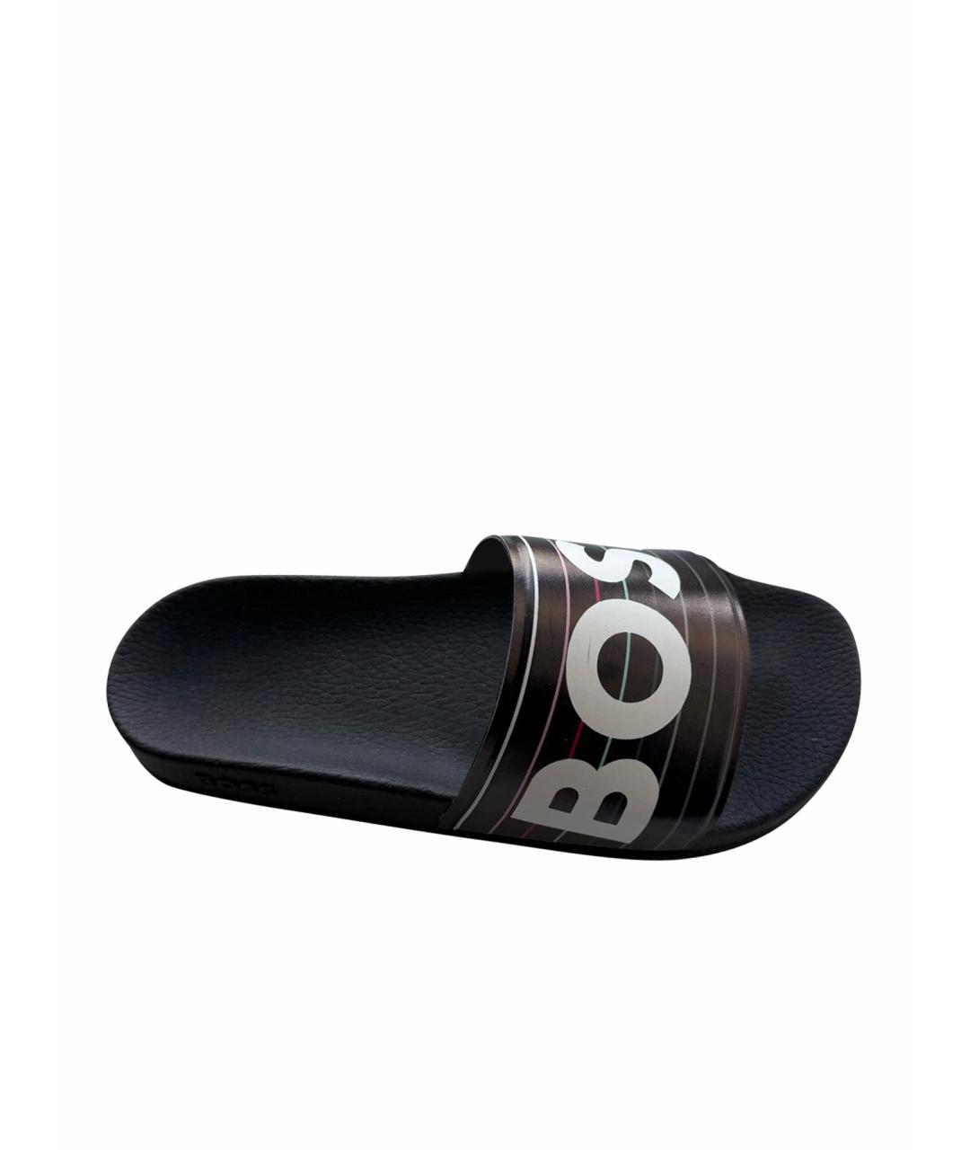 HUGO BOSS Мульти резиновые шлепанцы, фото 1