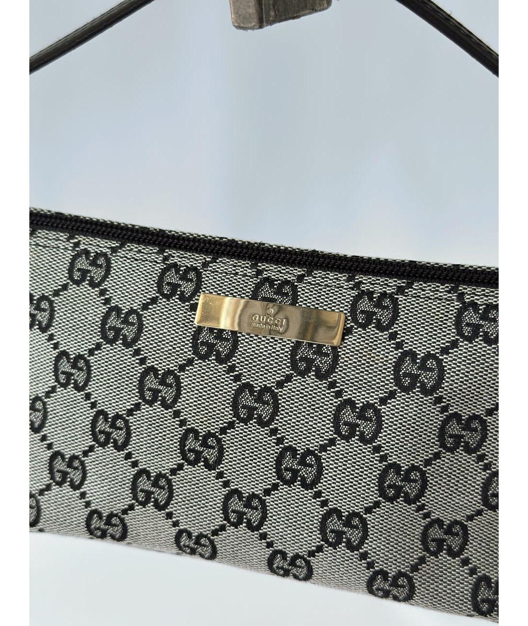 GUCCI Серая сумка с короткими ручками, фото 6