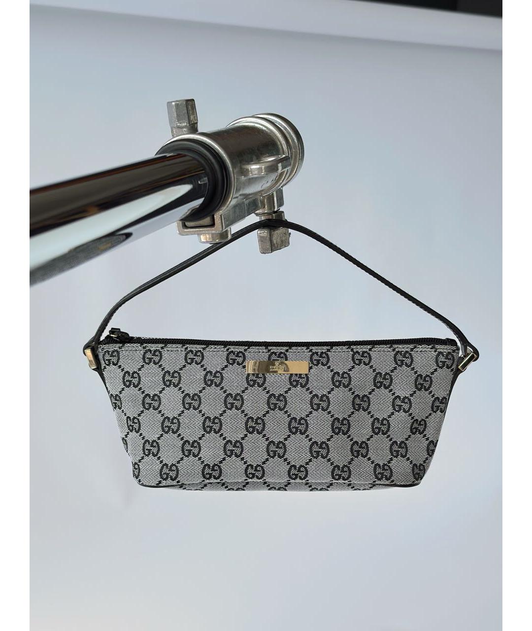 GUCCI Серая сумка с короткими ручками, фото 9