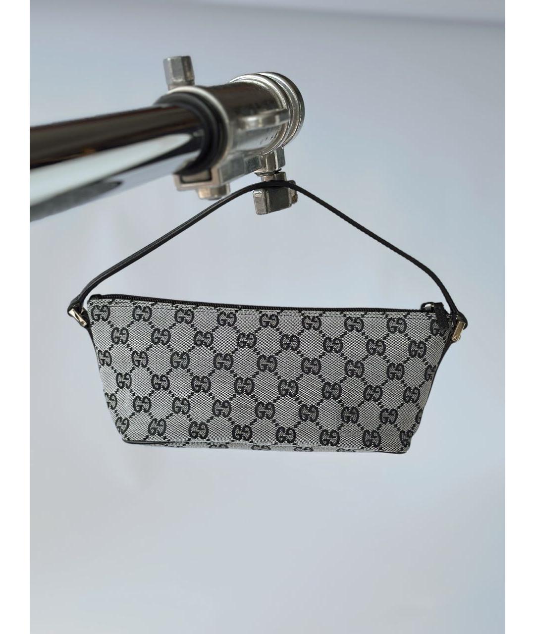GUCCI Серая сумка с короткими ручками, фото 2