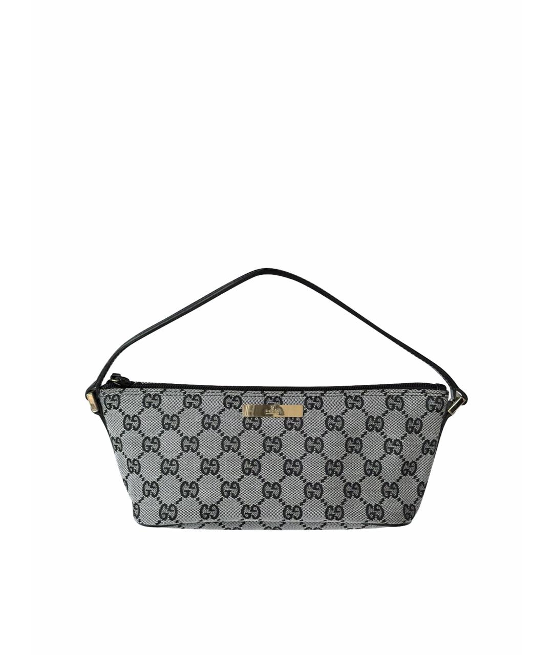 GUCCI Серая сумка с короткими ручками, фото 1