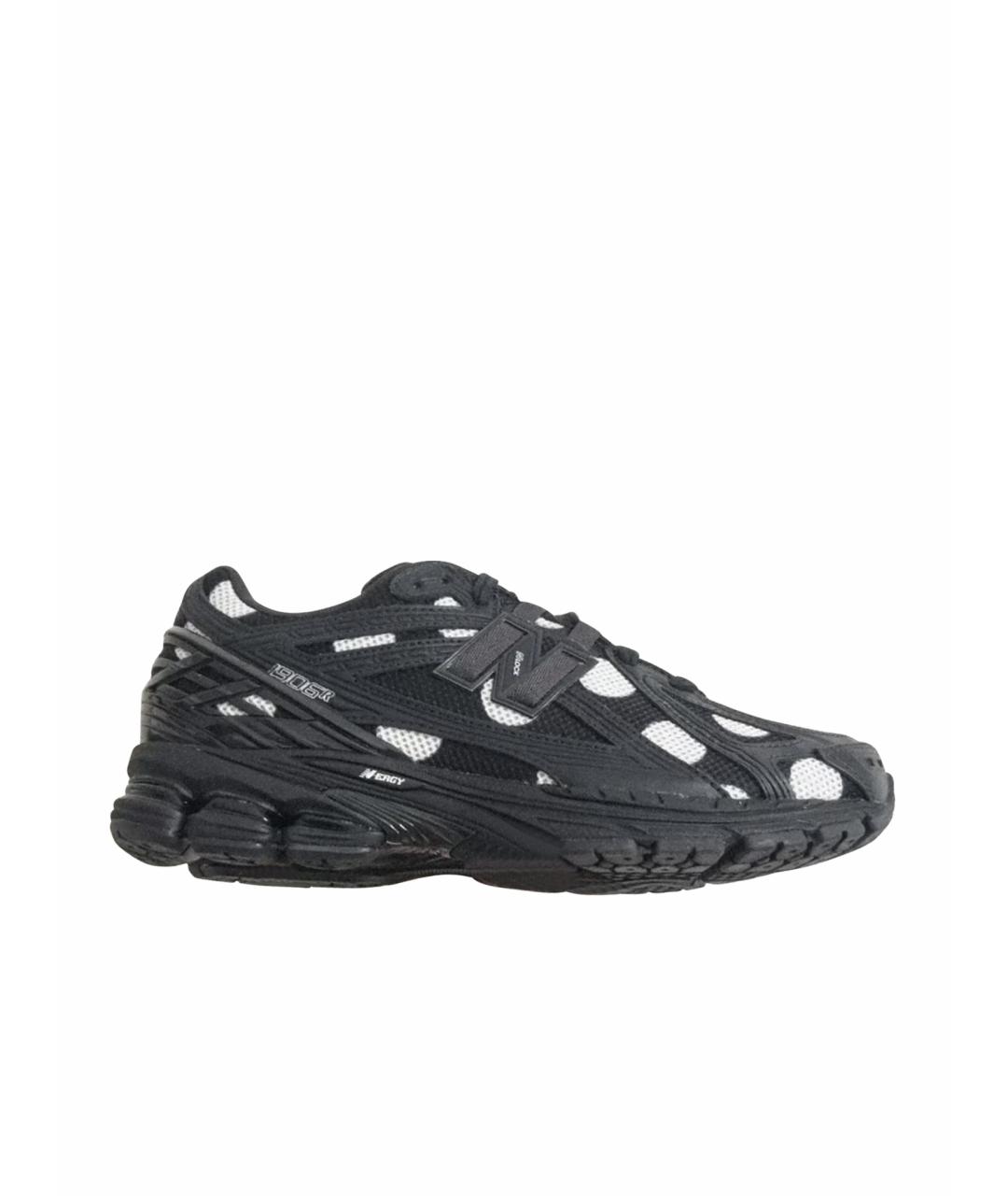 NEW BALANCE Черные синтетические низкие кроссовки / кеды, фото 1