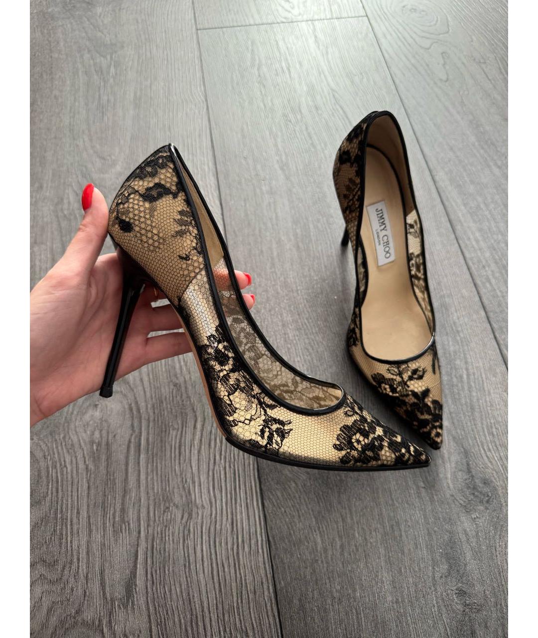 JIMMY CHOO Черные туфли, фото 3