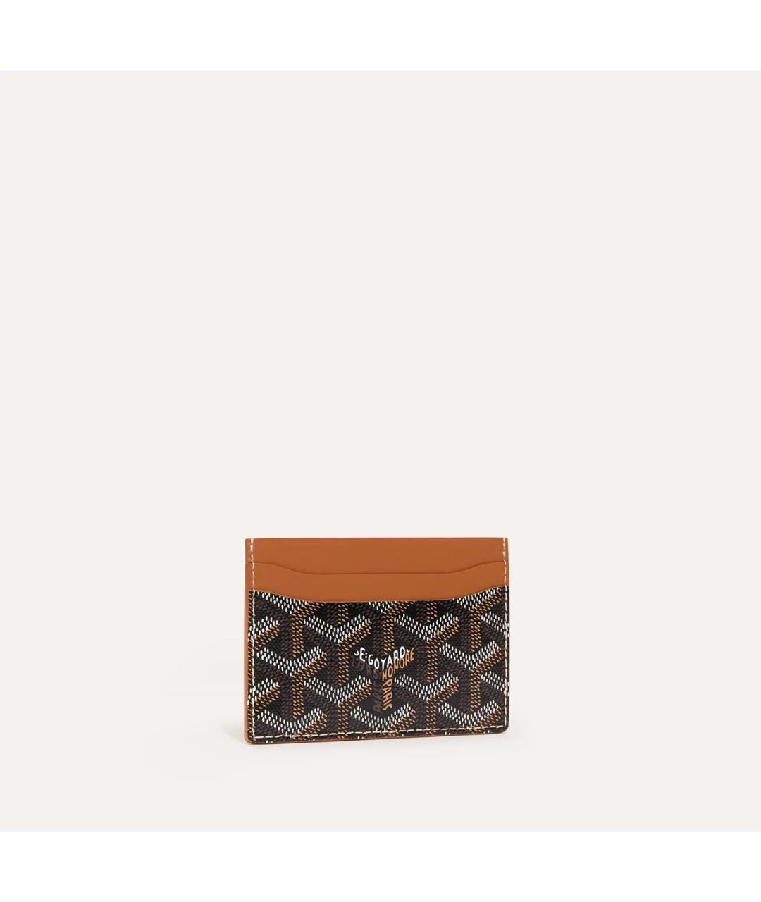 GOYARD Коричневый кардхолдер, фото 4
