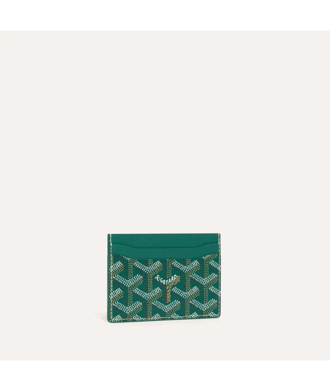 GOYARD Зеленый кардхолдер, фото 4