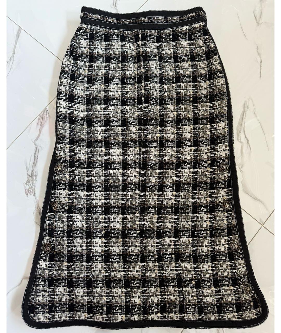 CHANEL Шерстяная юбка миди, фото 9
