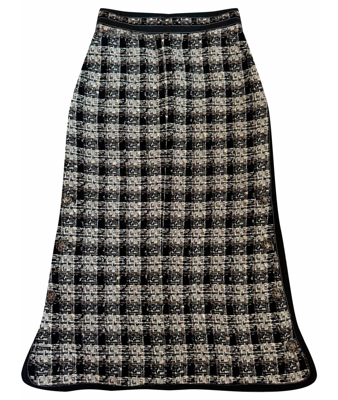 CHANEL Шерстяная юбка миди, фото 1