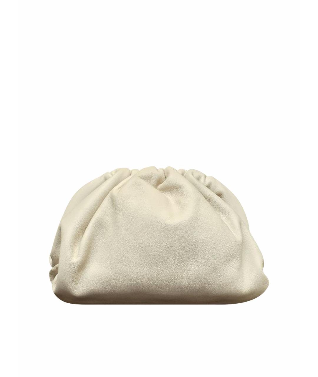 BOTTEGA VENETA Бежевая кожаная сумка через плечо, фото 1