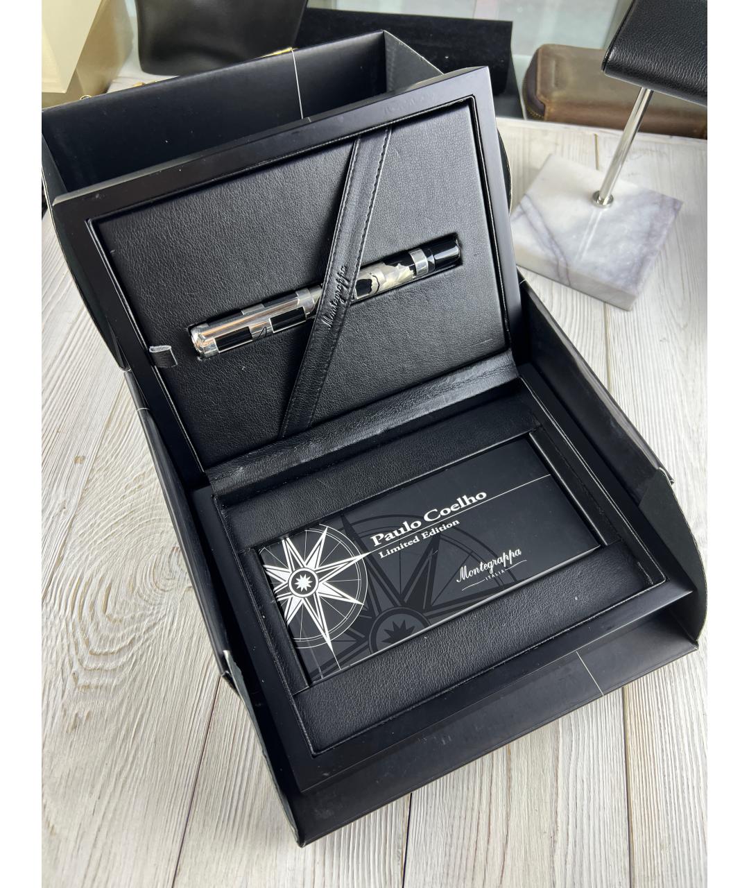 MONTEGRAPPA Серебряная металлическая перьевая ручка, фото 4