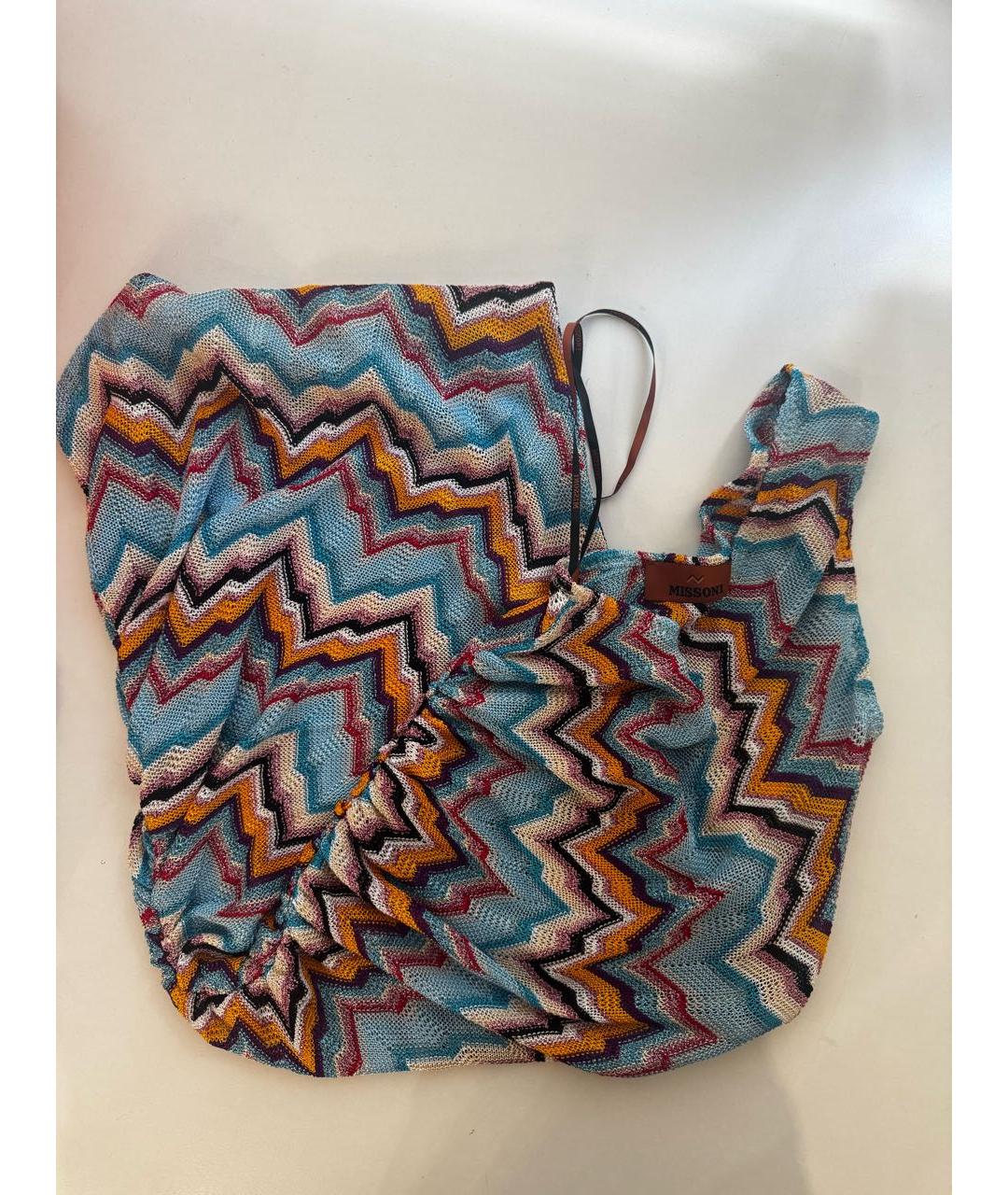 MISSONI Мульти вискозное платье, фото 2