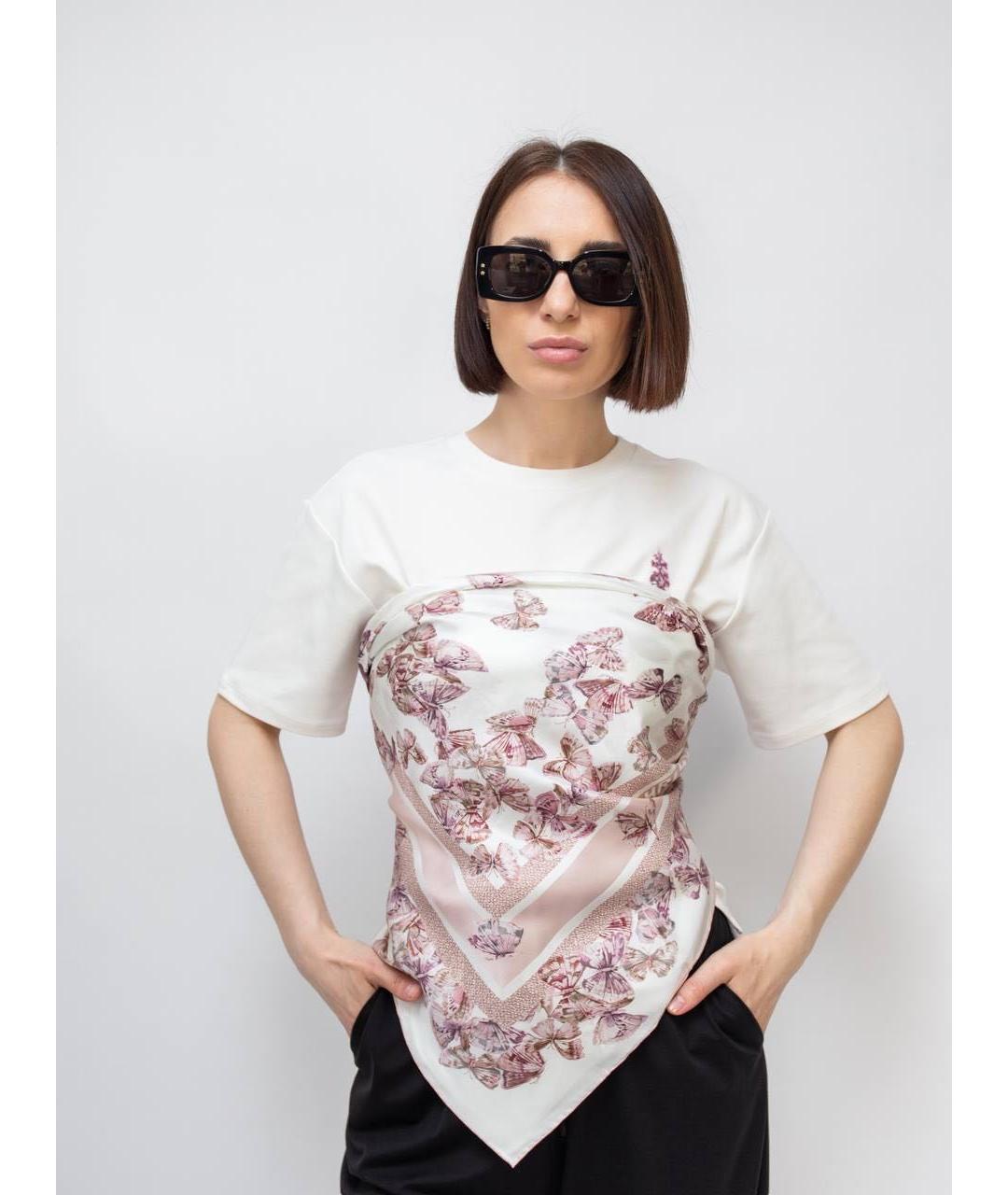 CHRISTIAN DIOR Розовый платок, фото 3