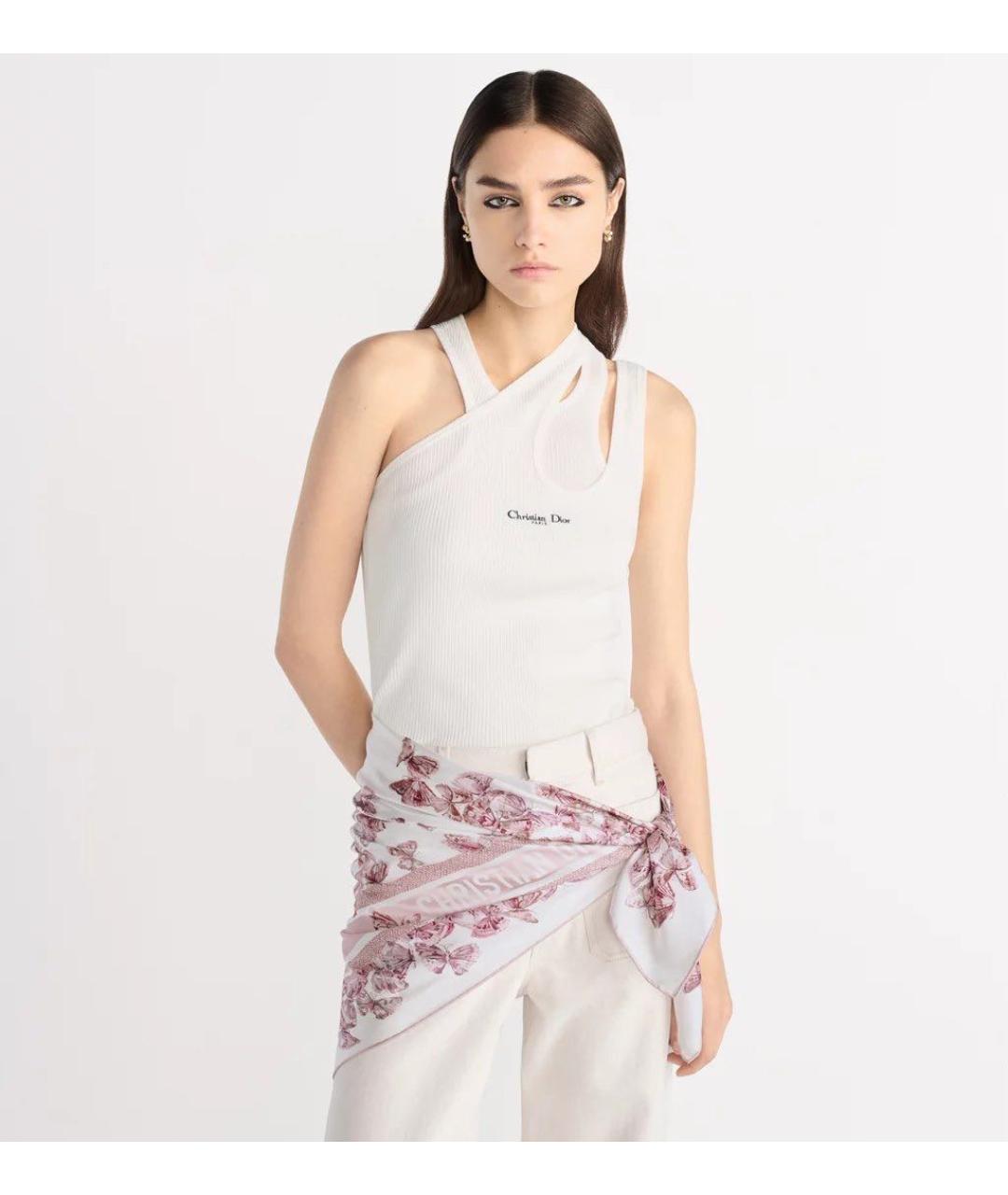 CHRISTIAN DIOR Розовый платок, фото 4
