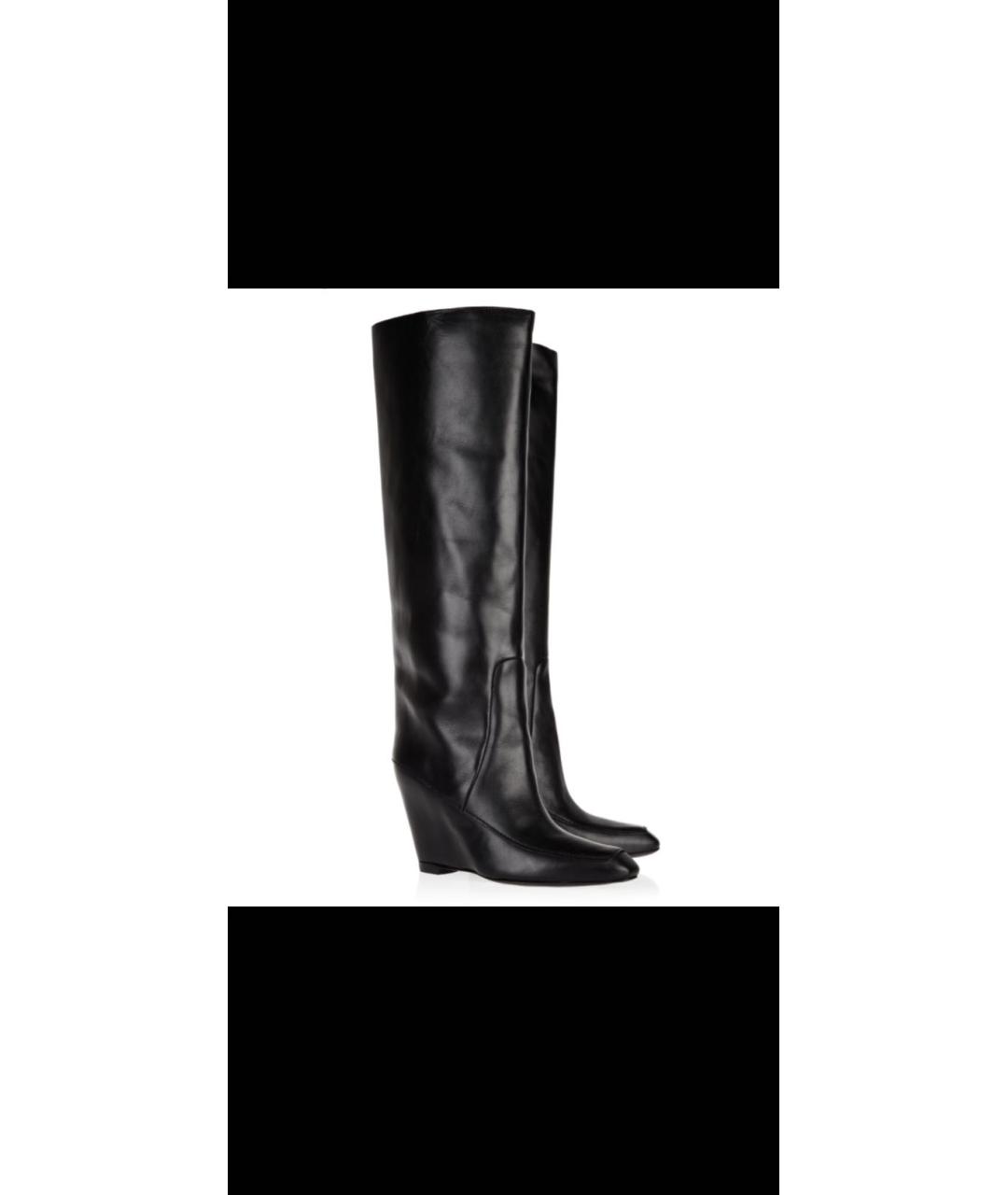 ALEXANDER WANG Черные кожаные сапоги, фото 8
