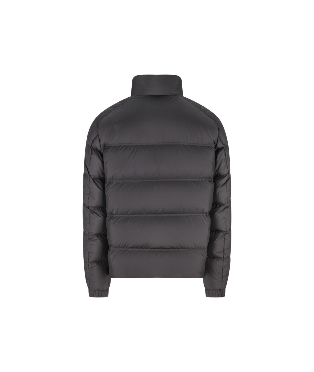 MONCLER Черный пуховик, фото 4