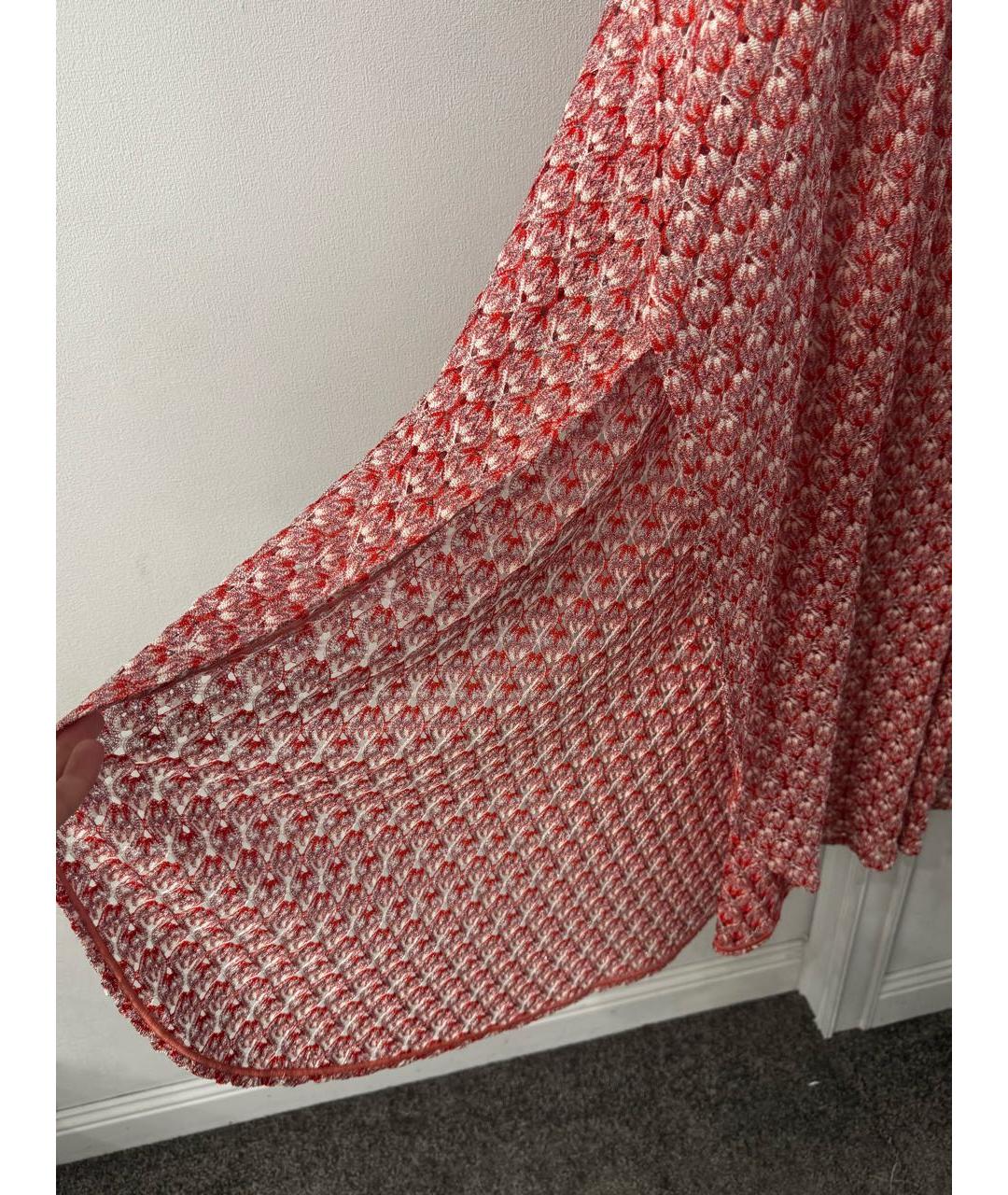 MISSONI Красное вискозное платье, фото 4